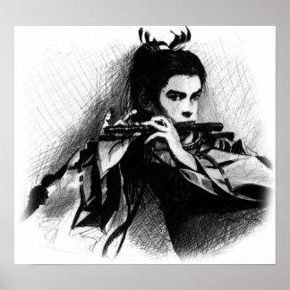 Samurai-Musiker Poster