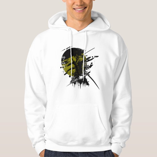 Samurai Ninja Anime Streetwear Graphic hoodie (Vorderseite)