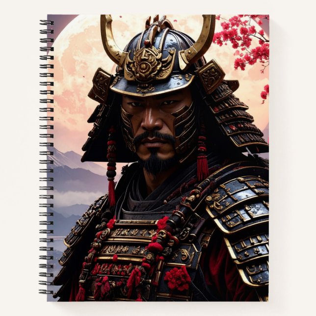 Samurai Notizbuch (Vorderseite)