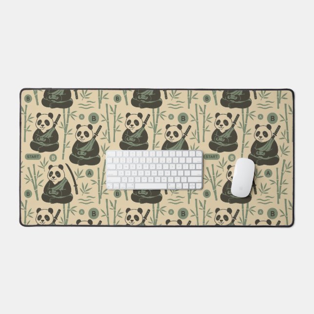 Samurai Panda Gaming  Schreibtischunterlage (Tastatur & Maus)