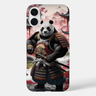 Samurai Panda in der traditionellen chinesischen L iPhone 16 Plus Hülle