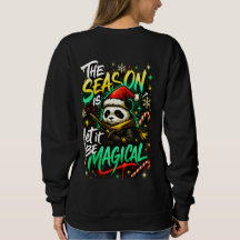 Samurai-Panda-Mädchen Magischer Weihnachts- Street