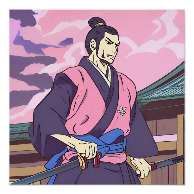 Samurai Poster (Vorderseite)
