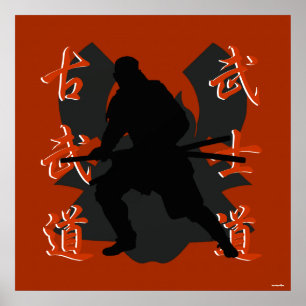 Samurai-Poster Poster