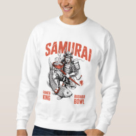 Samurai Ramen – Japanische Krieger-Nudel-Asiatisch Sweatshirt