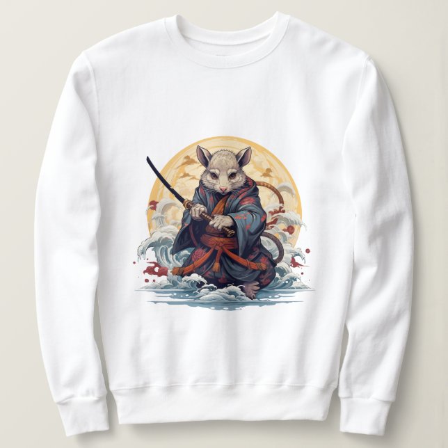 Samurai Rat Women's Hoodies & Sweatshirts (Design vorne)