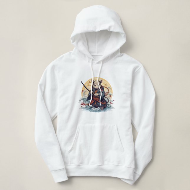 Samurai Rat Women's Hoodies & Sweatshirts (Design vorne)