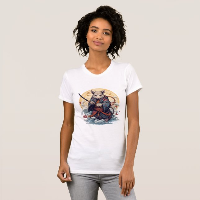 Samurai Rat Women's T-Shirts (Devant entier)