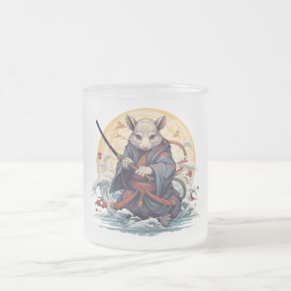 Samurai-Ratte Mattglastasse