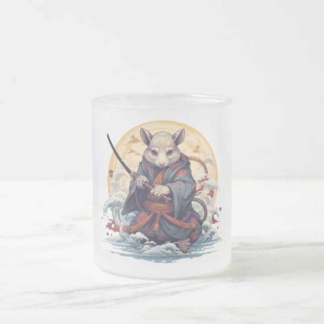 Samurai-Ratte  Mattglastasse (Mittel)