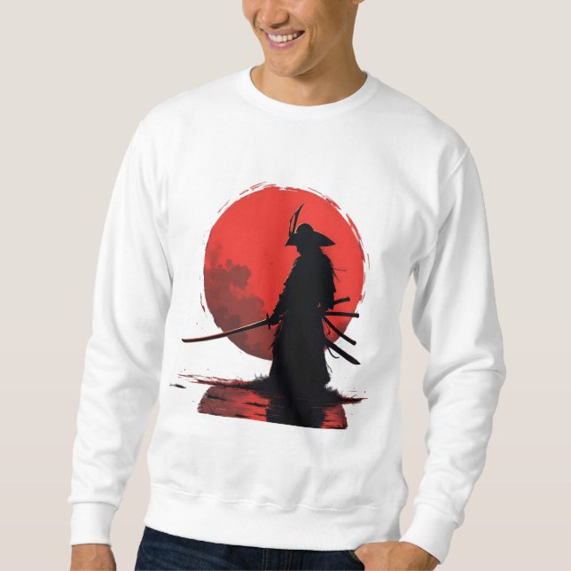Samurai-Reflexion Sweatshirt (Vorderseite)