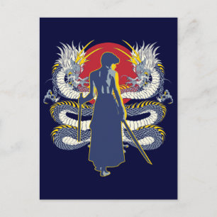 Samurai Seven Postkarte