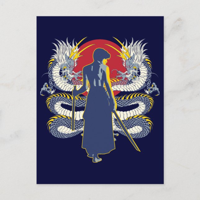 Samurai Seven Postkarte (Vorderseite)