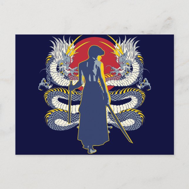 Samurai Seven Postkarte (Vorderseite)