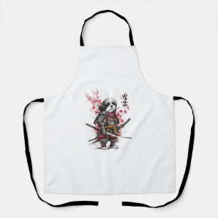 Samurai Shih Tzu � Epischer Kriegerhund Schürze