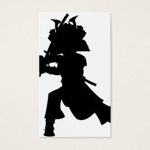 Samurai-Silhouette-Lesezeichen