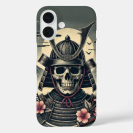 Samurai Skull iPhone 16 Hülle