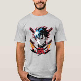 Samurai Soul | Anime Warrior T-Shirt for Men