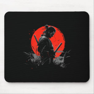 Samurai Spirit Graphic Modern Warrior's Mousepad