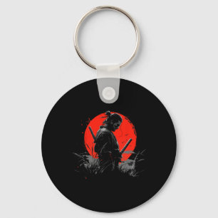 Samurai Spirit Graphic Modern Warrior's Schlüsselanhänger
