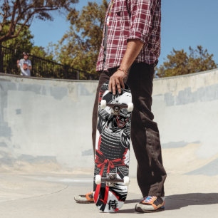 Samurai Spirit Skateboard - Kühle Zik Battle Art