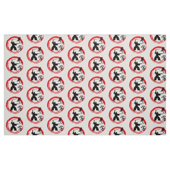 Samurai Stoff (Fat Quarter (45,7 x 55,9 cm))