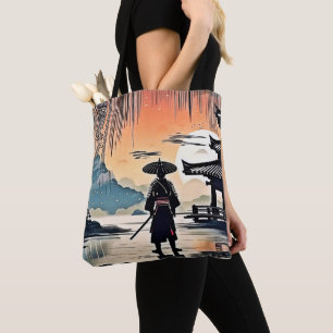 Samurai Sunset: Reflektive Reise Tasche