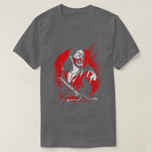 Samurai Sword Samurai T-shirt Samurai Gift (Design vorne)