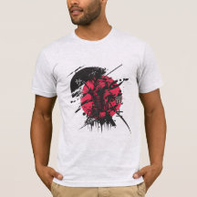 Samurai-T-Shirt für Männer