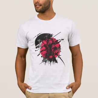Samurai-T-Shirt für Männer T-Shirt