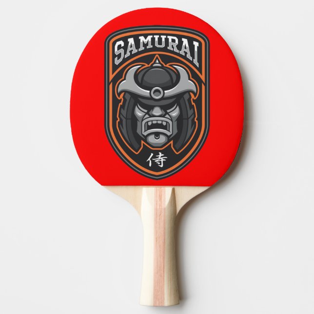 Samurai Tischtennis Schläger (Vorderseite)