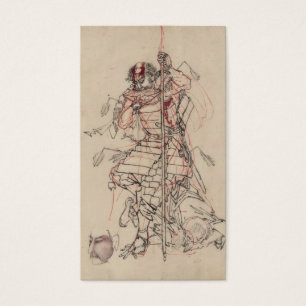 Samurai-trinkender Grund circa 1800s