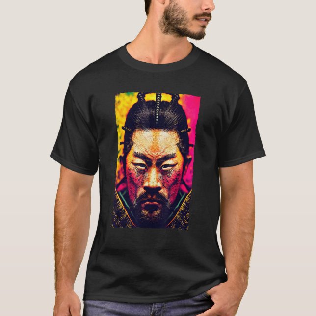 Samurai Ultimate Japanischer Krieger MIXED MARTIAL T-Shirt (Vorderseite)