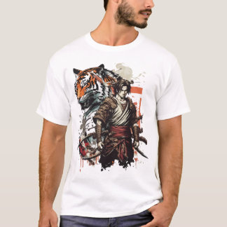 Samurai und der Tiger - Die perfekte Gewerkschaft T-Shirt