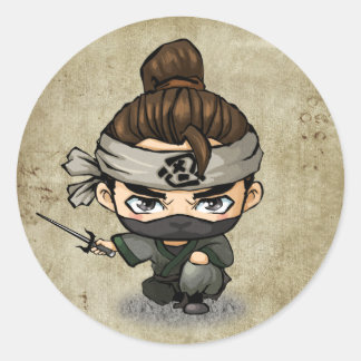 Samurai und Ninja Stickers - Aoshi