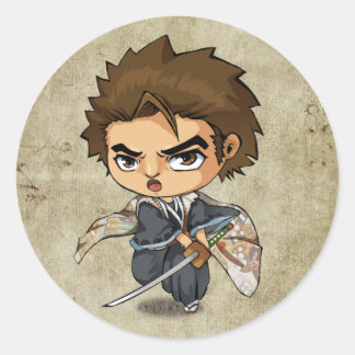 Samurai und Ninja Stickers - Jubei