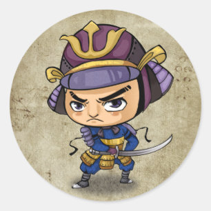 Samurai und Ninja Stickers - Mitsuhide