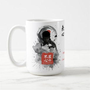 Samurai Unzerbrechliches Herz Kampfsport Kaffeetasse