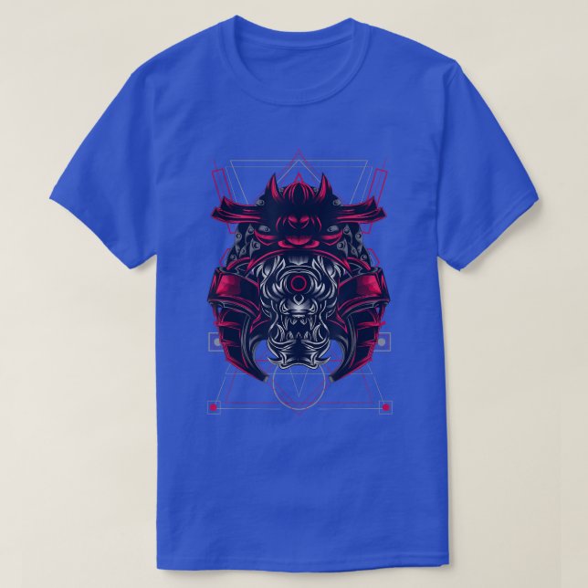 Samurai War Mask Impera Chalice Ghost  T-Shirt (Design vorne)