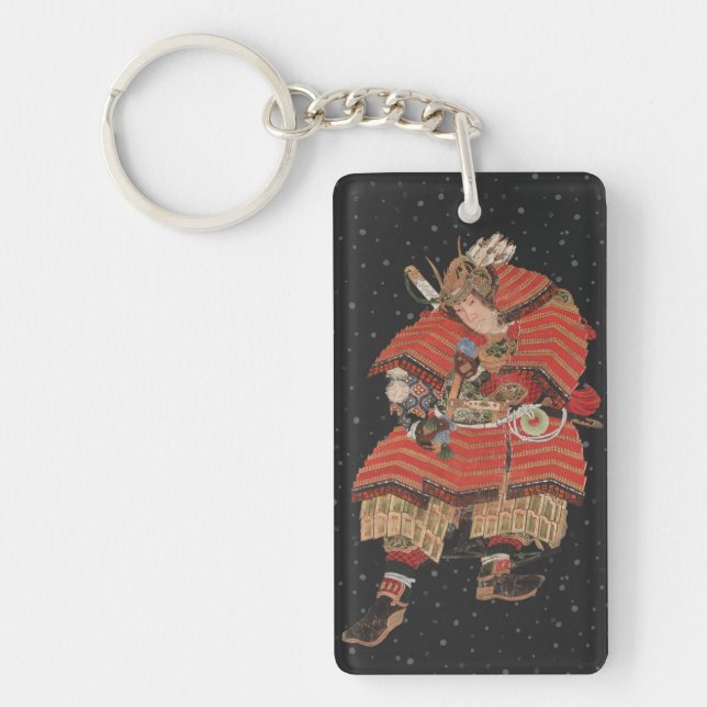 Samurai Warrior Art japonais Vintage (Devant)