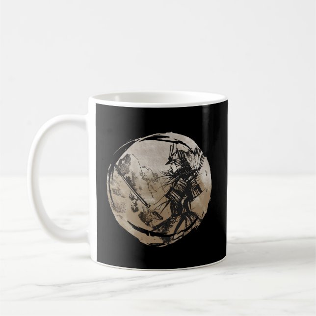 Samurai Warrior Bushido Code japanische Schwerter Kaffeetasse (Links)