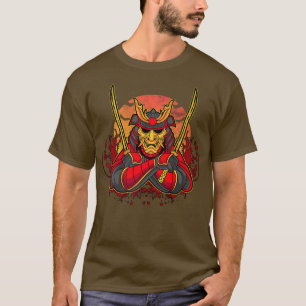Samurai Warrior Bushido Code Japanischer Schwertsm T-Shirt