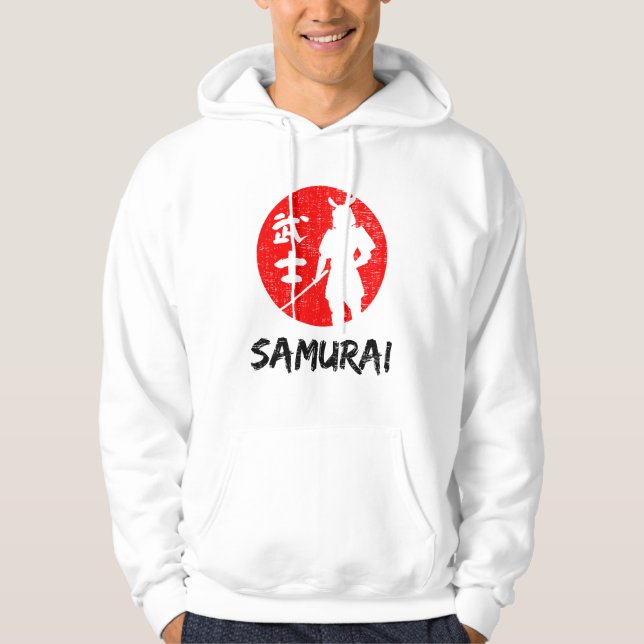 Samurai Warrior Hoodie (Vorderseite)