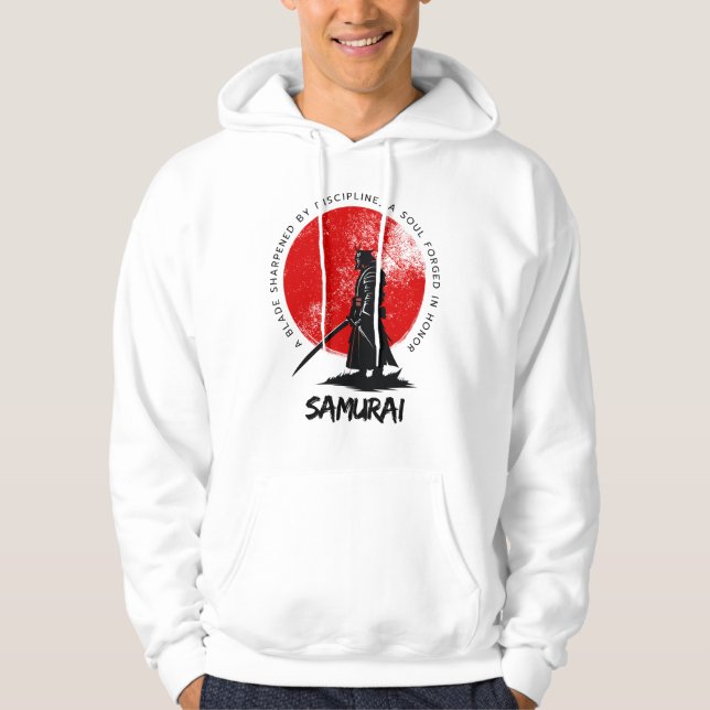 Samurai Warrior  Hoodie (Vorderseite)