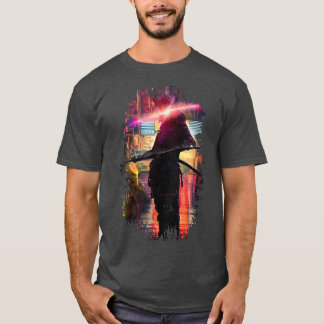 Samurai Warrior Japan Tokyo Kämpfer Stil eng T-Shirt