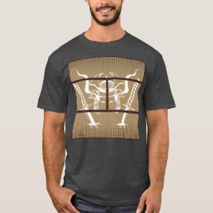 Samurai Warrior Japanisch Bushido Schwerter  T-Shirt