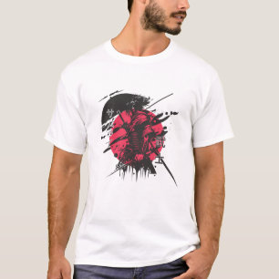 Samurai Warrior - Japanisch Inspiriert grafisches T-Shirt
