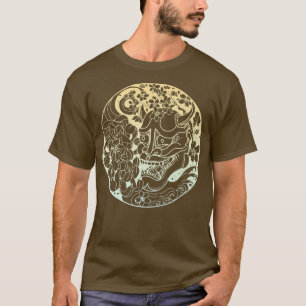 Samurai Warrior Mask, Hannya Oni Mask Japan Anime1 T-Shirt