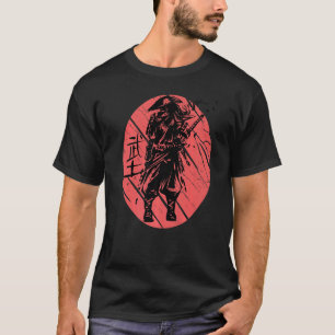Samurai Warrior Ninja Japanisch Kunst Japan Katana T-Shirt