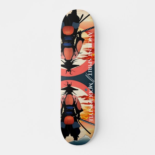 Samurai warrior Skateboard (Vorne)